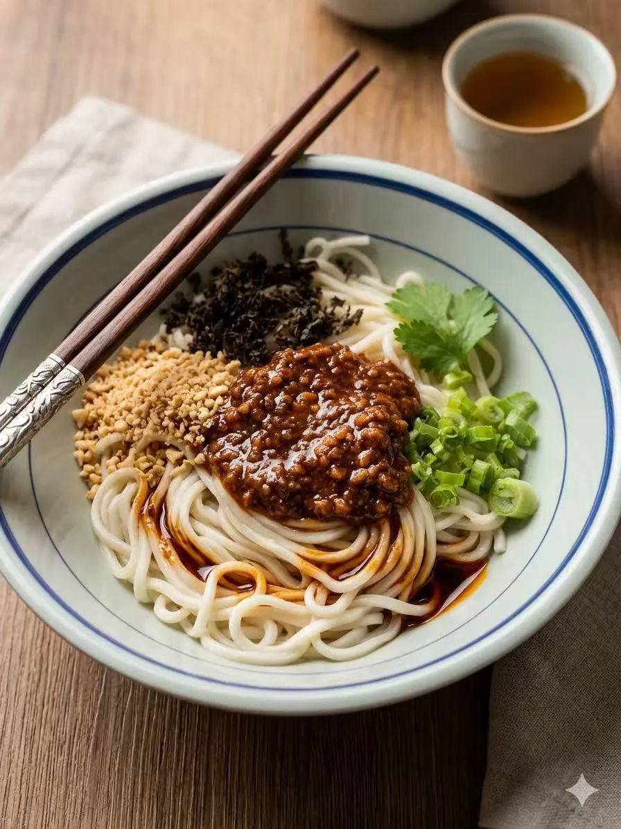 Dan Dan Noodles at Joyee Dumpling House, Chinese Restaurant in Oceanside