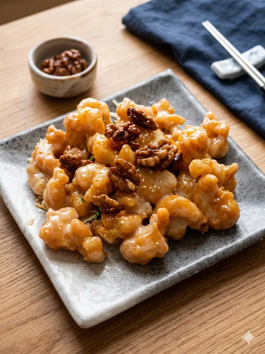 Honey Walnut Shrimp at Joyee Dumpling House, Chinese Restaurant in Oceanside