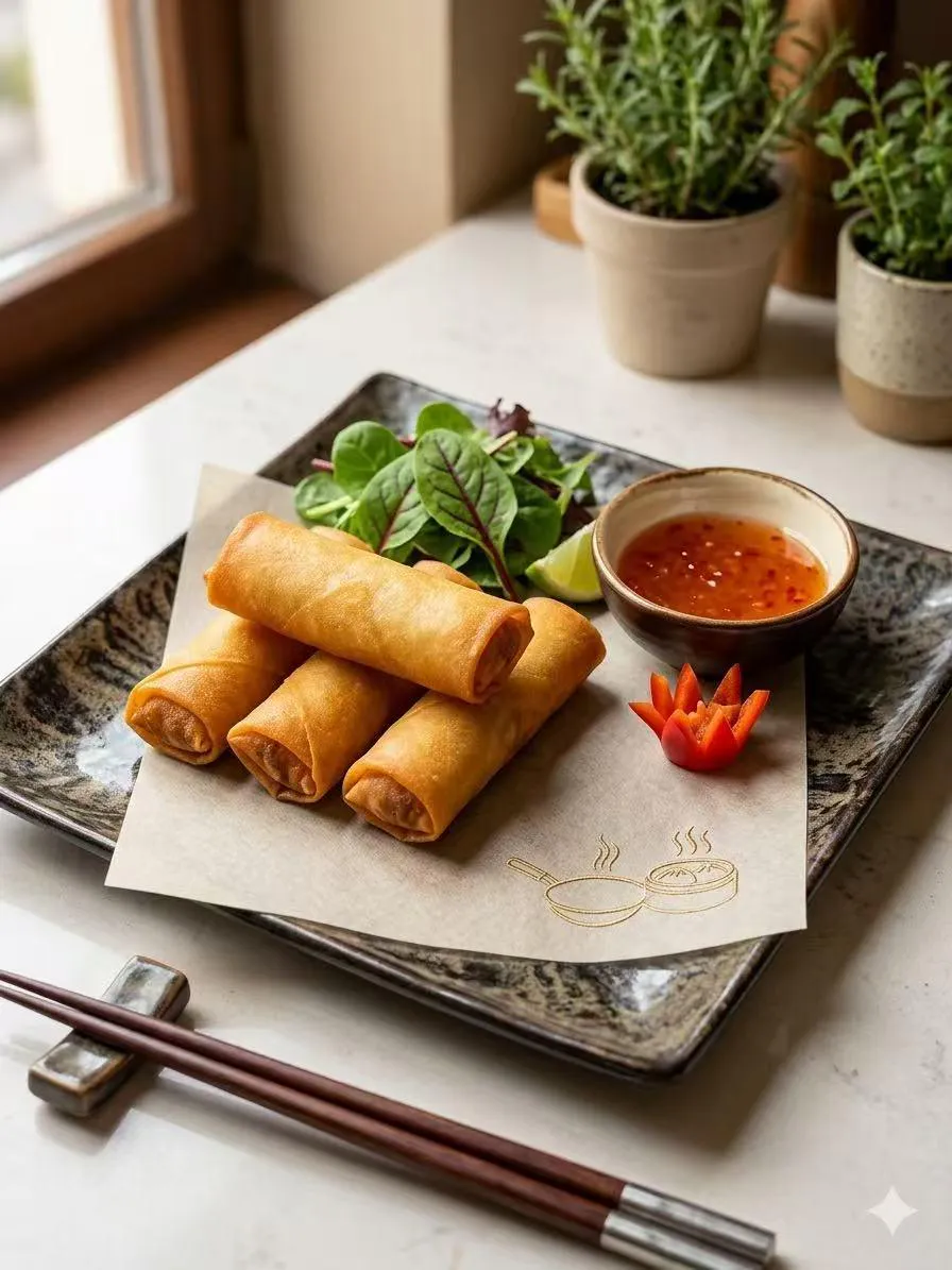 Spring Rolls at Joyee Dumpling House, Chinese Restaurant in Oceanside